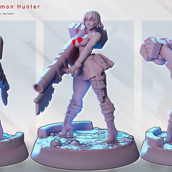 Lady Danvera – Demon Hunter by Gaz Minis