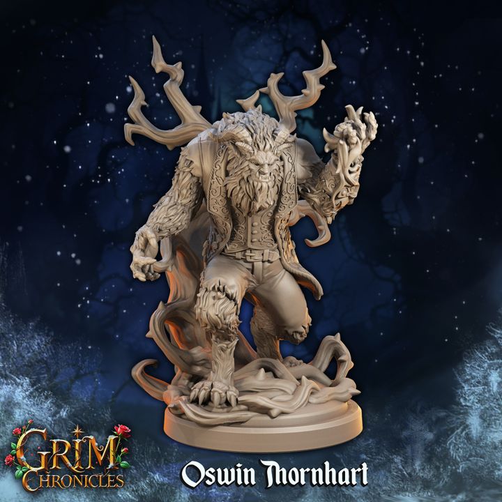 The monster Oswin Thornhart by Great Grimoire