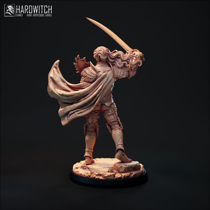 The Griffin‑Marked Knight alter by HardWitch-Games.