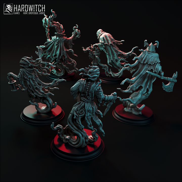Ghosts set by HardWitch-Games.