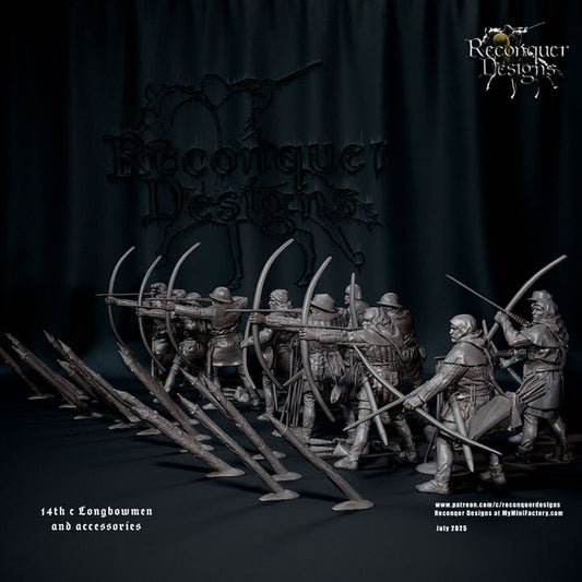 14th century Longbowmen by Reconquer Designs