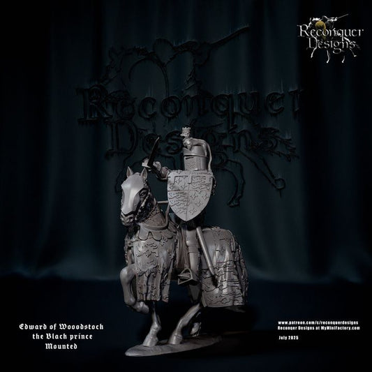 Prince Edward of Woodstock (mounted) by Reconquer Designs