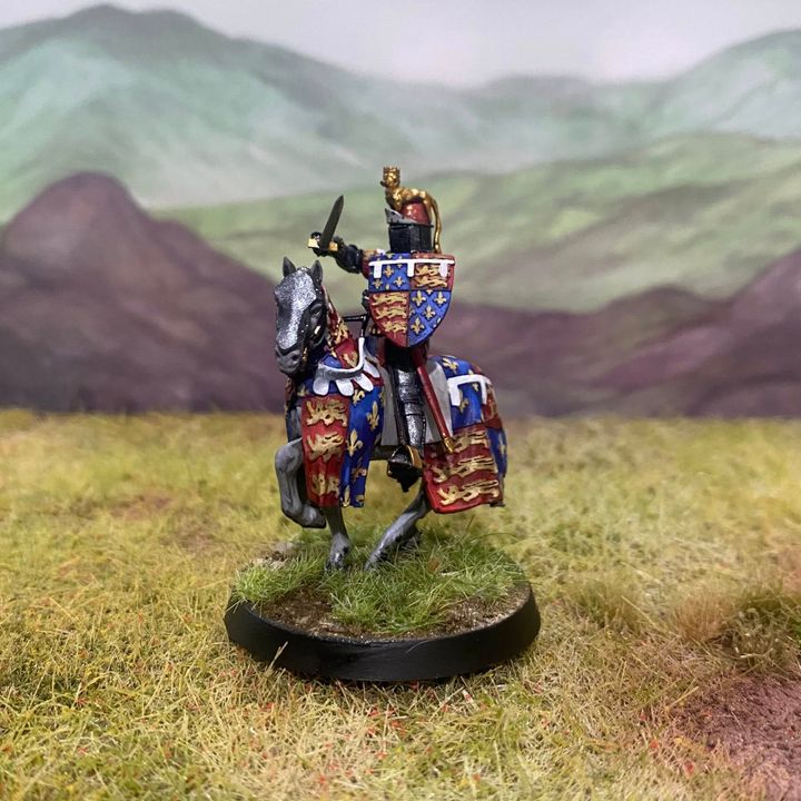 Prince Edward of Woodstock (mounted) by Reconquer Designs