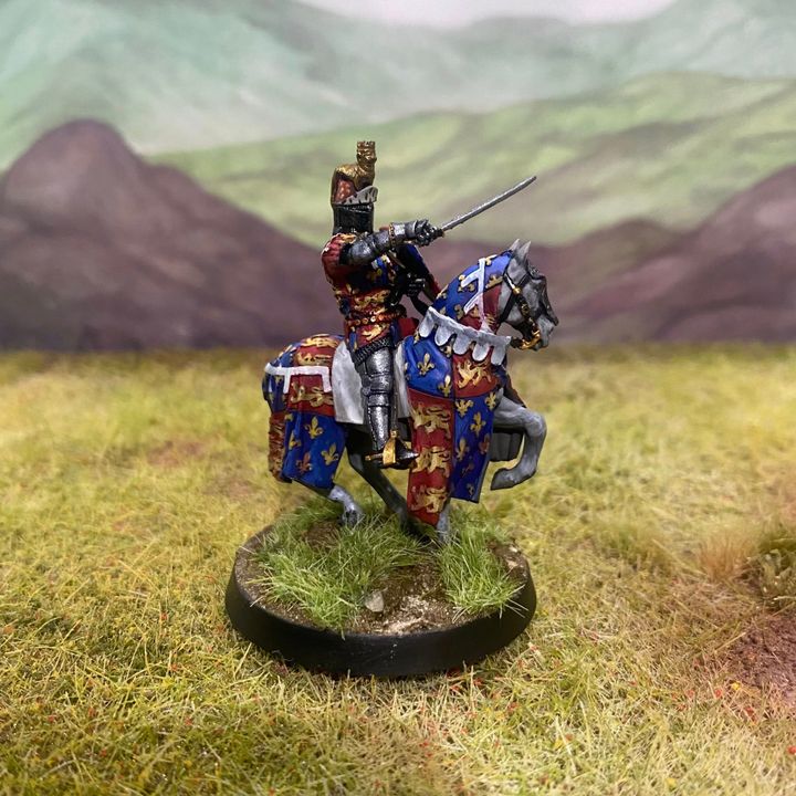 Prince Edward of Woodstock (mounted) by Reconquer Designs