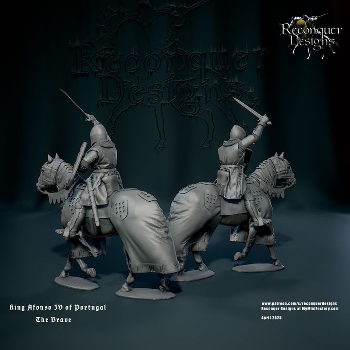 King Afonso IV of Portugal, "The Brave" by Reconquer Designs