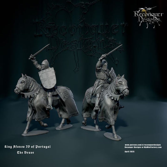 King Afonso IV of Portugal, "The Brave" by Reconquer Designs