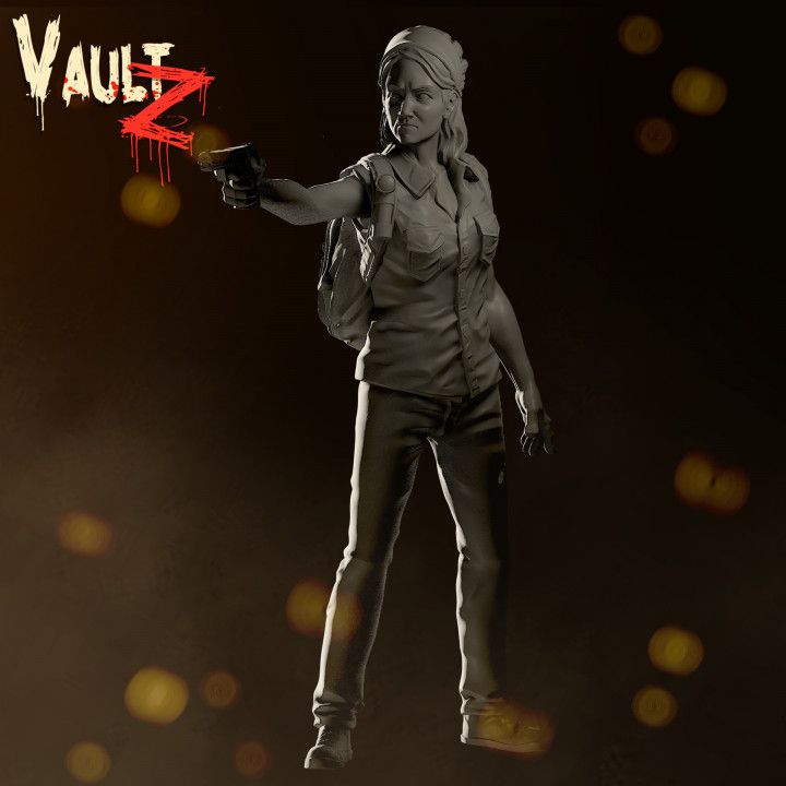 Tara Survivor by Vaultz Miniatures