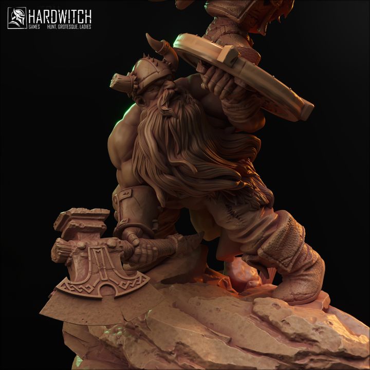 Dwarfs Diorama by HardWitch-Games.