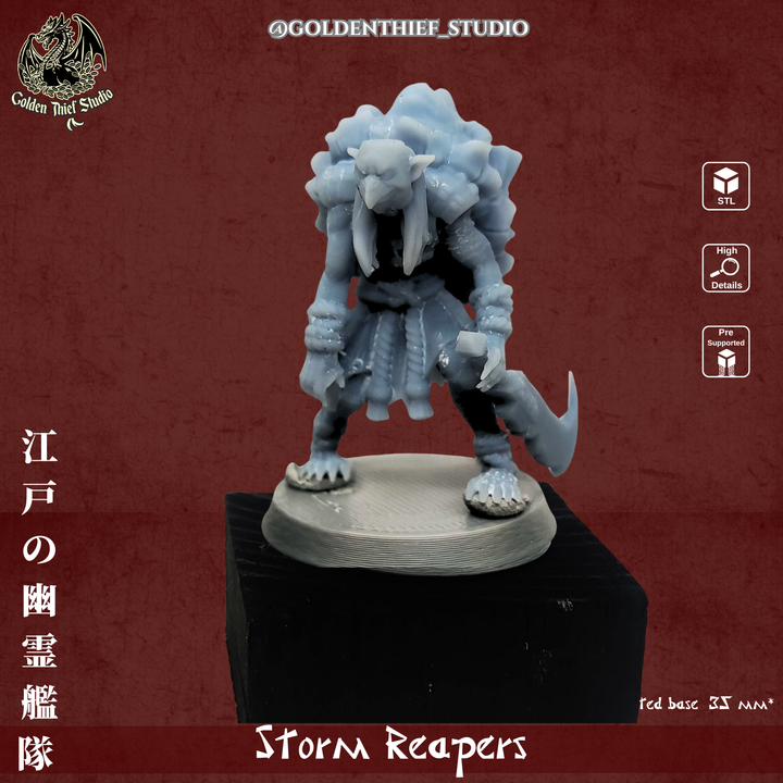 Storm Reapers - Kappas Yokai by Golden Thief Studio