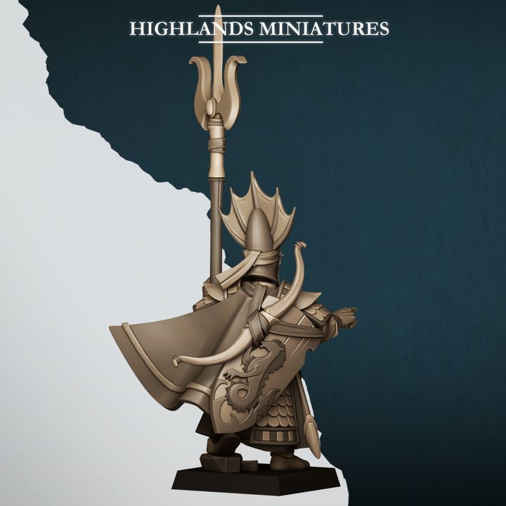 Aegean Elf Lord of the Sea by Highlands Miniatures