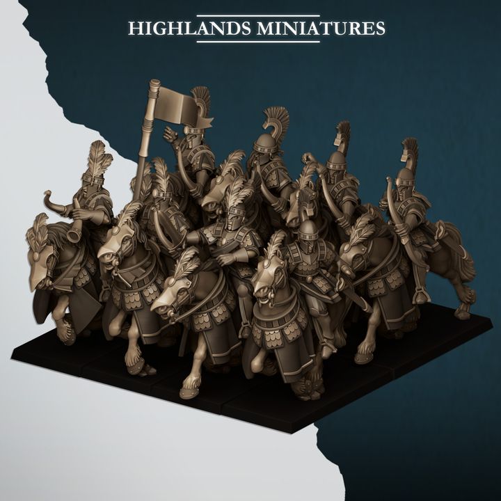 Aegean Sea Hippeis by Highlands Miniatures