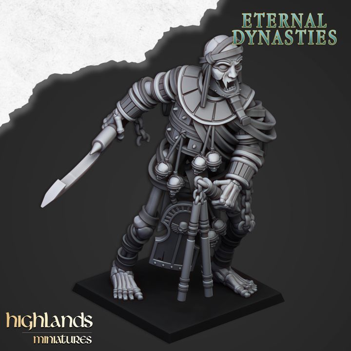 Ancient Skeletal Colossi by Highlands Miniatures.