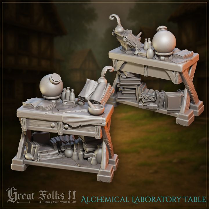 Alchemist’s Workshop by Great Grimoire
