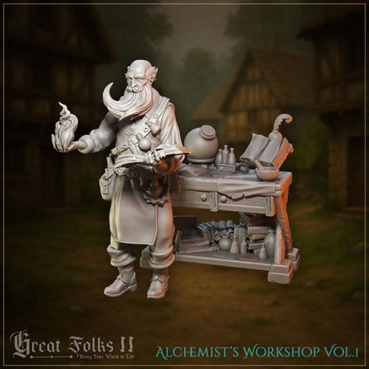 Alchemist’s Workshop by Great Grimoire