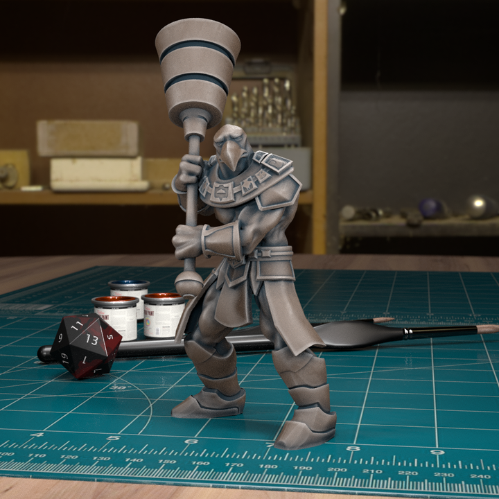 Amber Golem 04 by Tytan Troll Miniatures