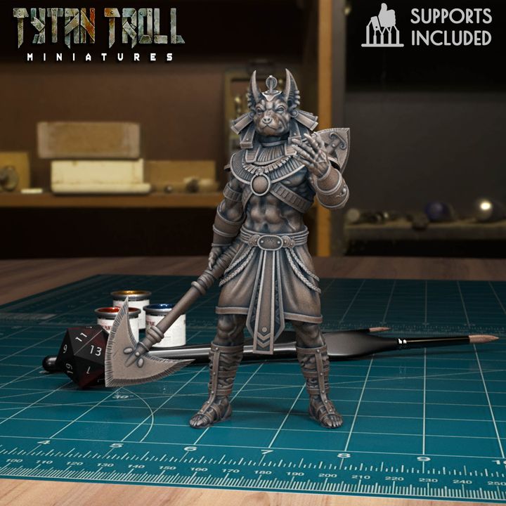 Anubis Guardian Pack by Tytan Troll Miniatures