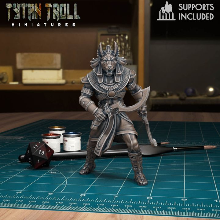 Anubis Guardian Pack by Tytan Troll Miniatures