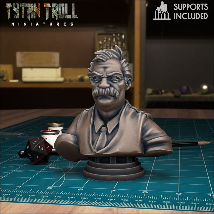 Arik Lorensky Bust by Tytan Troll Miniatures