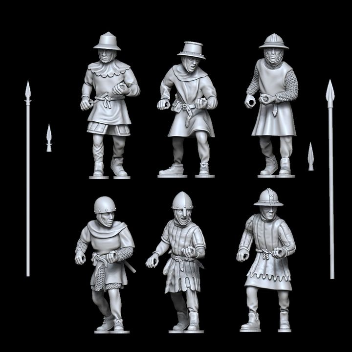 Spearmen 12-13th Century by Styriwar