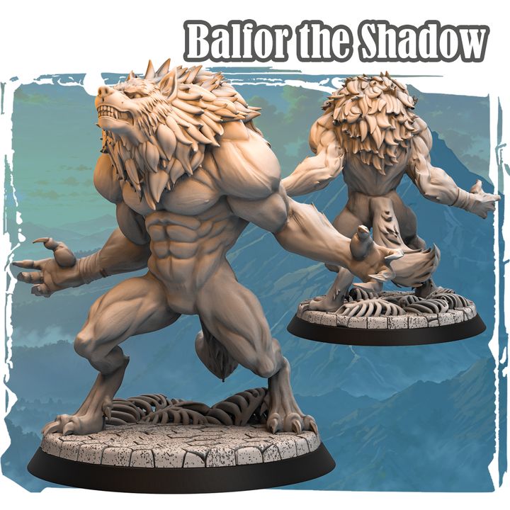 Balfor the Shadow 32mm - Monster by Haito
