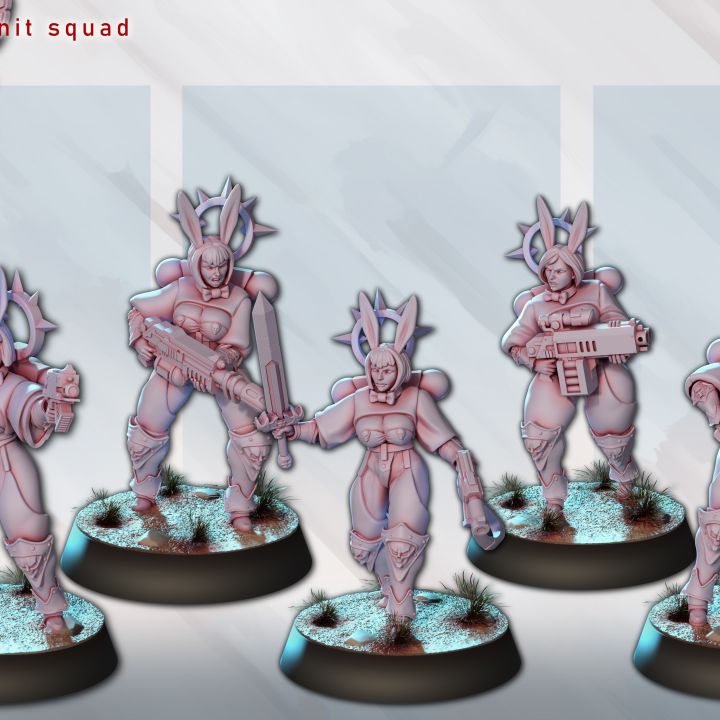 Bunny Sisters Squad by Gaz Minis