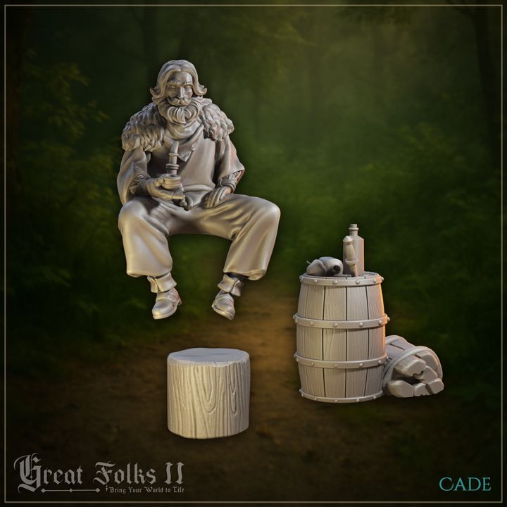 Campfire Gathering by Great Grimoire