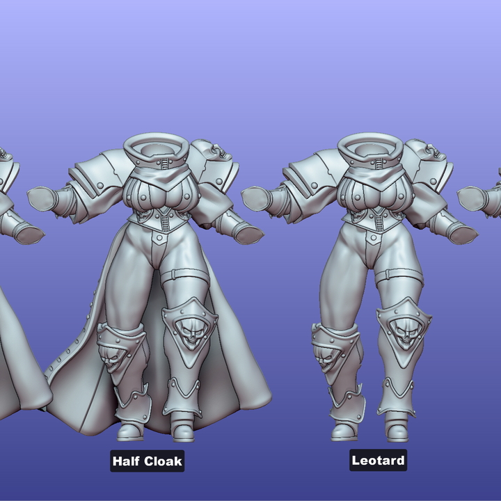Siblings of Combat modular squad - 11 unique poses and models by Gaz Minis
