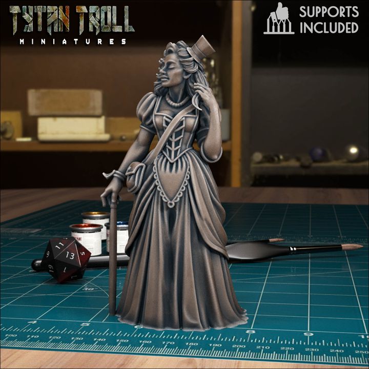 Charlotte Karvtskova by Tytan Troll Miniatures