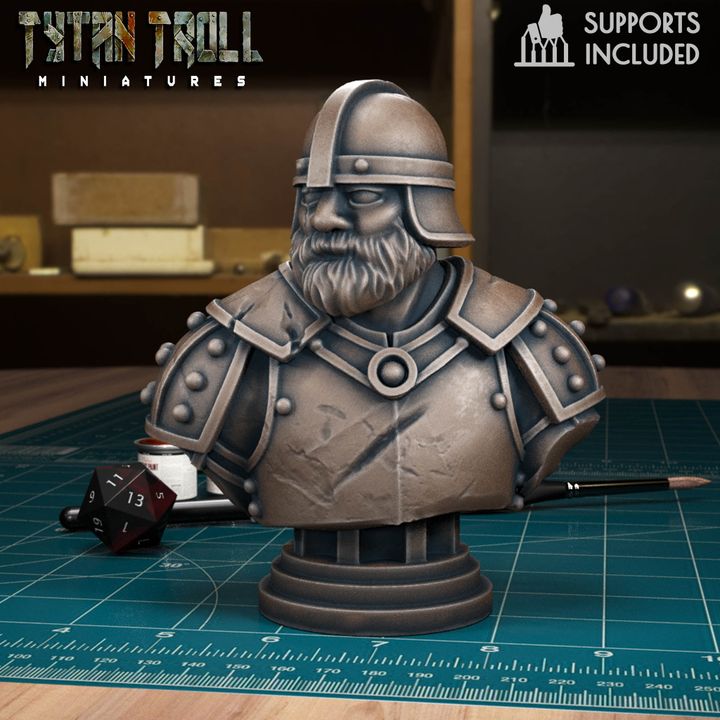 Chip Bust by Tytan Troll Miniatures