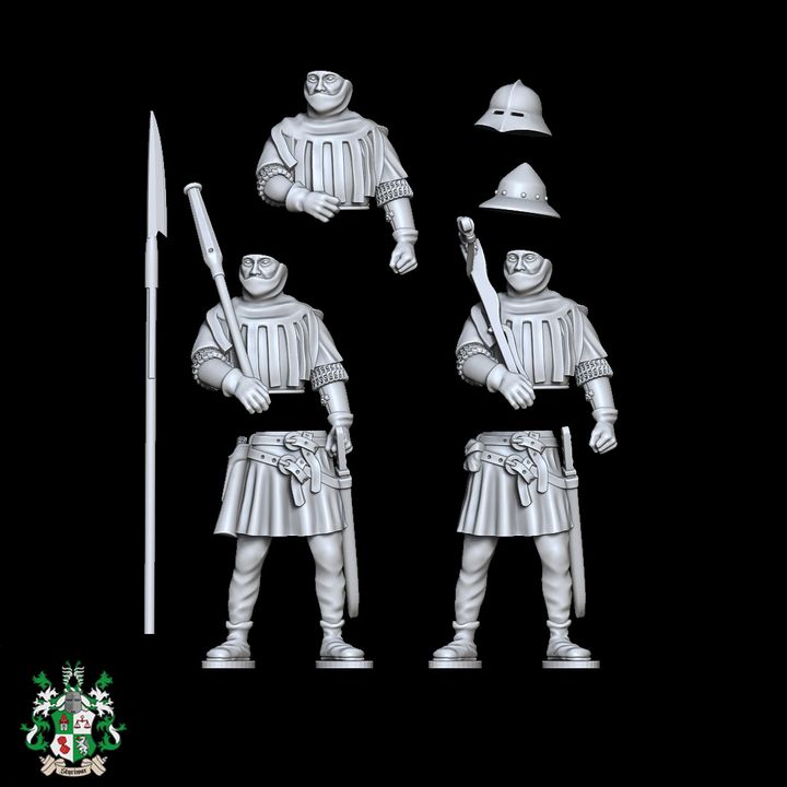 Late Medieval City Watch 3 (Crossbowman/Handgunner/Melee) by Styriwar.