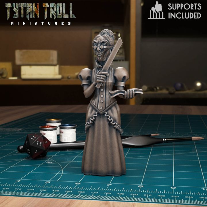 Claudia Belasco by Tytan Troll Miniatures