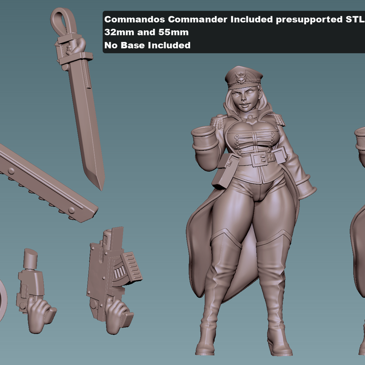Commando Leader by Gaz Minis