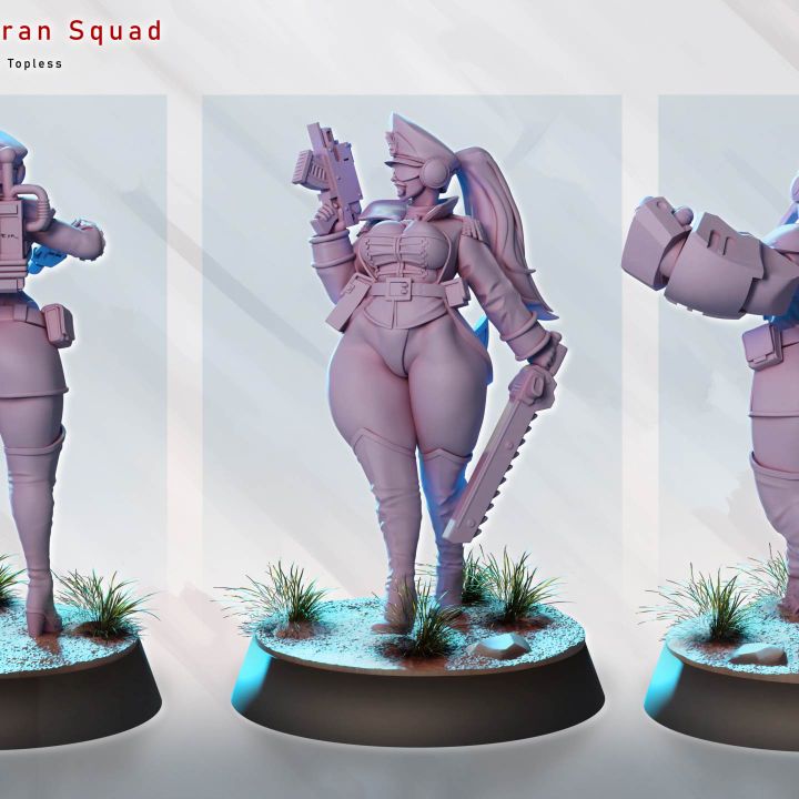 Commandos Veteran Squad by Gaz Minis