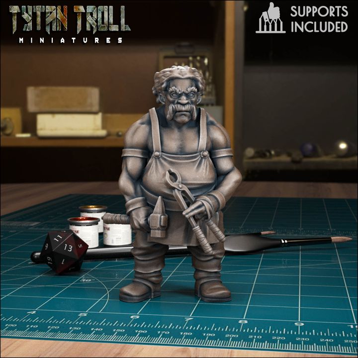 Crygori Strum by Tytan Troll Miniatures