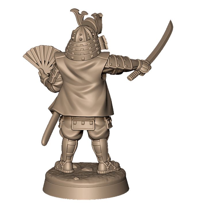 Demon samurai army by Menagerie Miniature