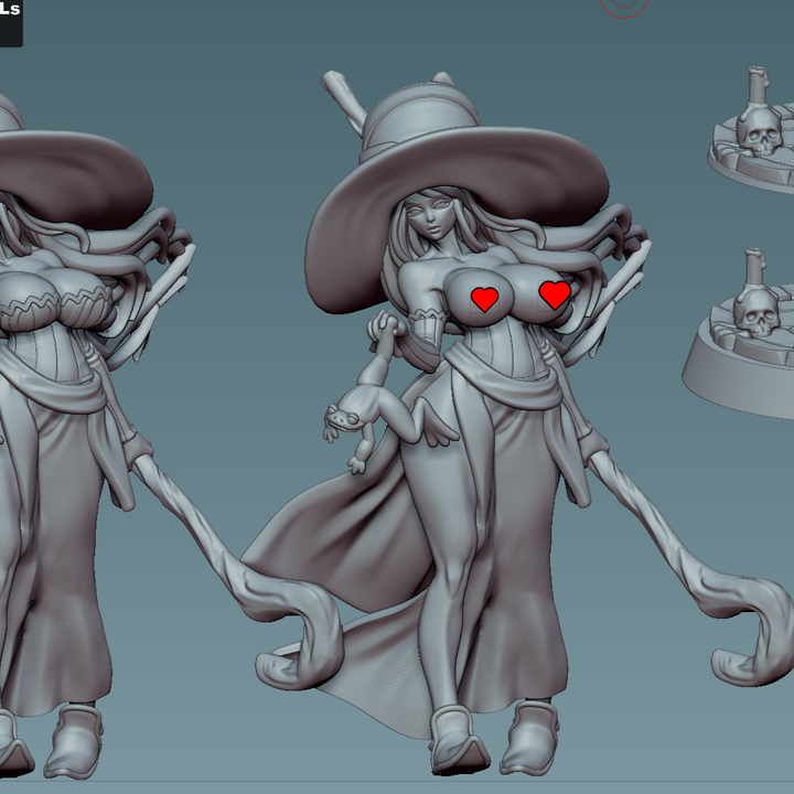 Dragon Spellweaver Sorceress by Gaz Minis