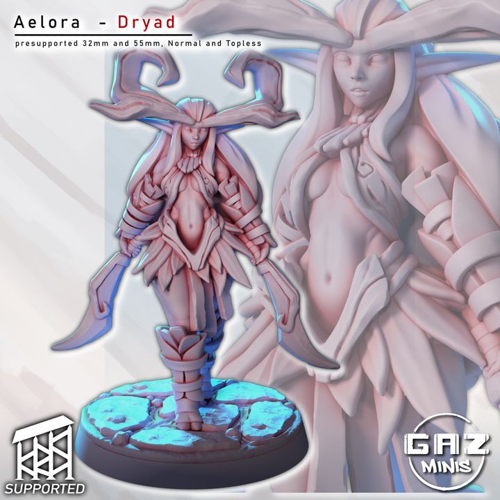 Aelora - Dryad by Menagerie Miniature
