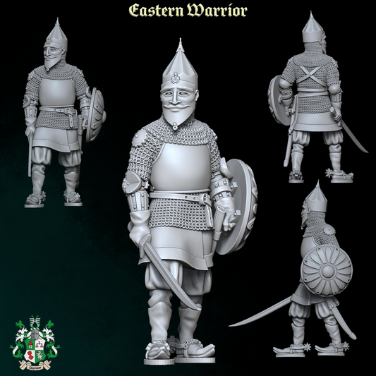 Eastern warrior by Styriwar