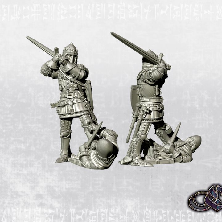 "Henry of Grosmont on Foot" by Ezipion miniatures