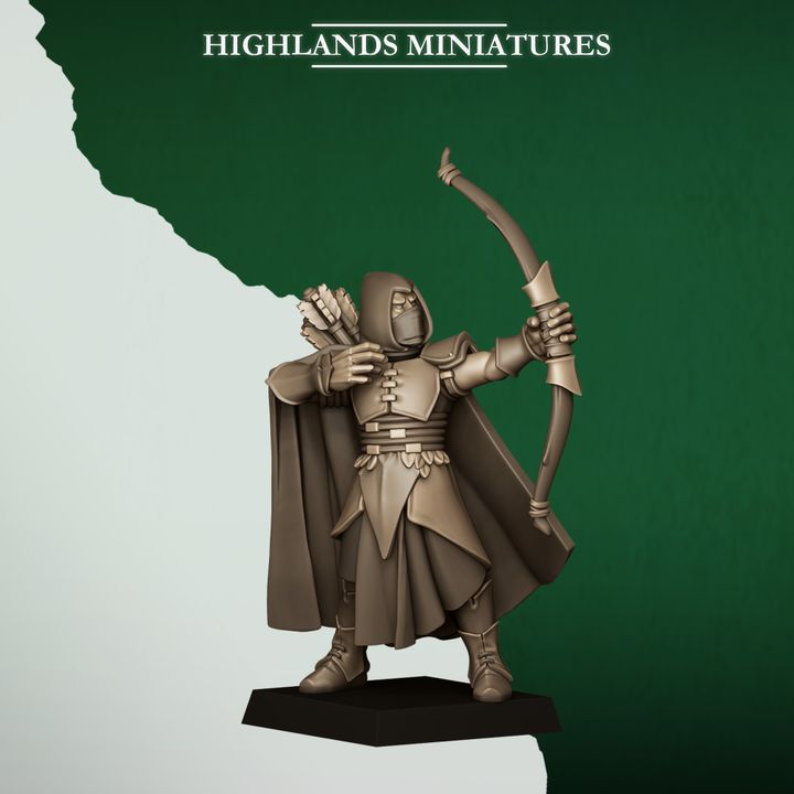 Feral Archers by Highlands Miniatures