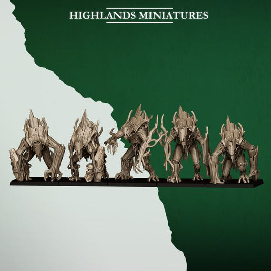 Forest Golems by Highlands Miniatures