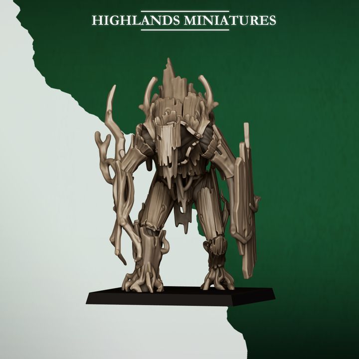 Forest Golems by Highlands Miniatures