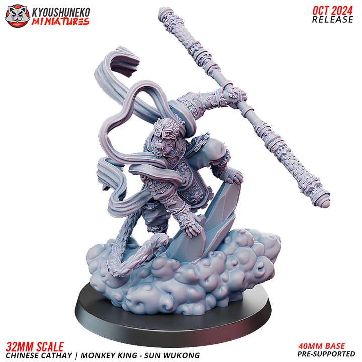 Chinese Cathay Monkey King Sun Wukong by Kyoushuneko Miniatures