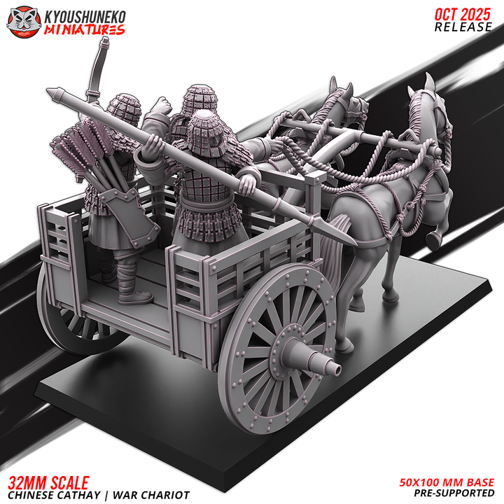 Chinese Cathay Chariot by Kyoushuneko Miniatures