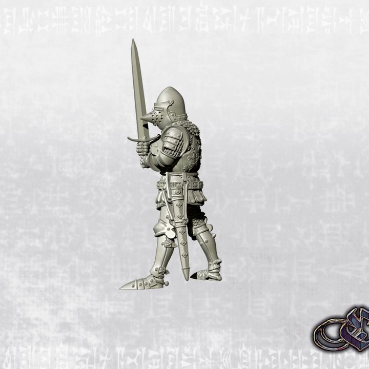 "Owen Glendower on foot" by Ezipion miniatures