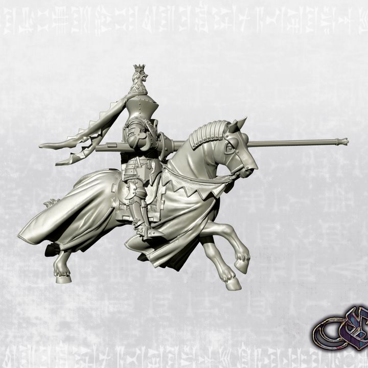 "Tournament Knight of The Panther" by Ezipion miniatures.