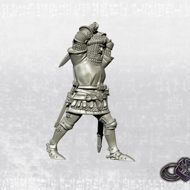 "Knight Slashing" by Ezipion miniatures