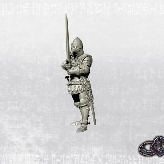 "Owen Glendower on foot" by Ezipion miniatures