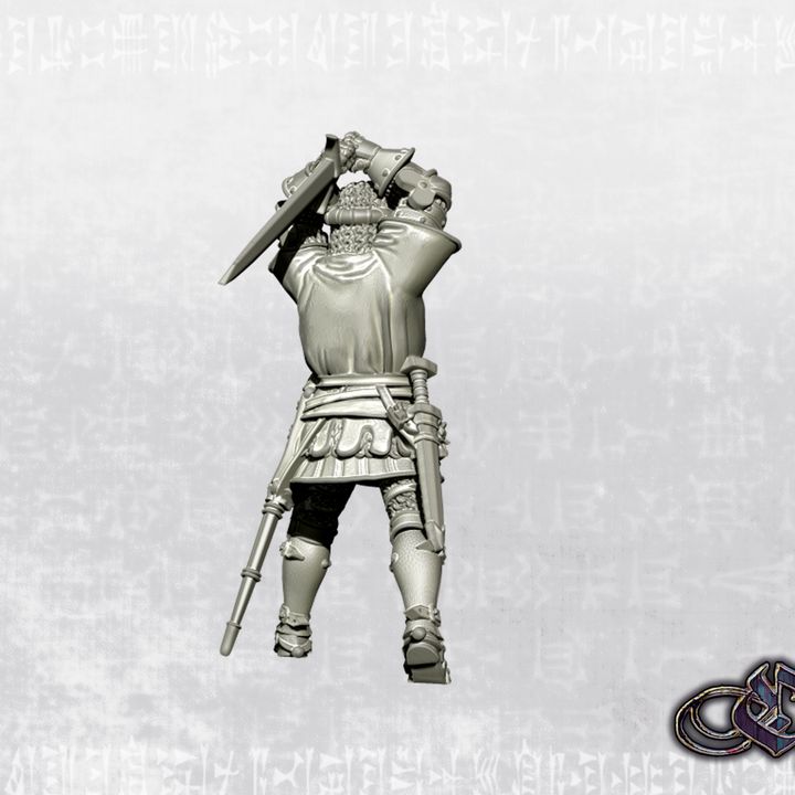 "Knight Slashing" by Ezipion miniatures