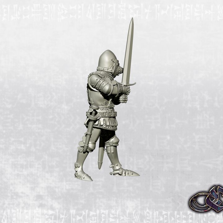 "Owen Glendower on foot" by Ezipion miniatures